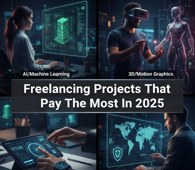 Freelancing Projects That Pay The Most In 2025